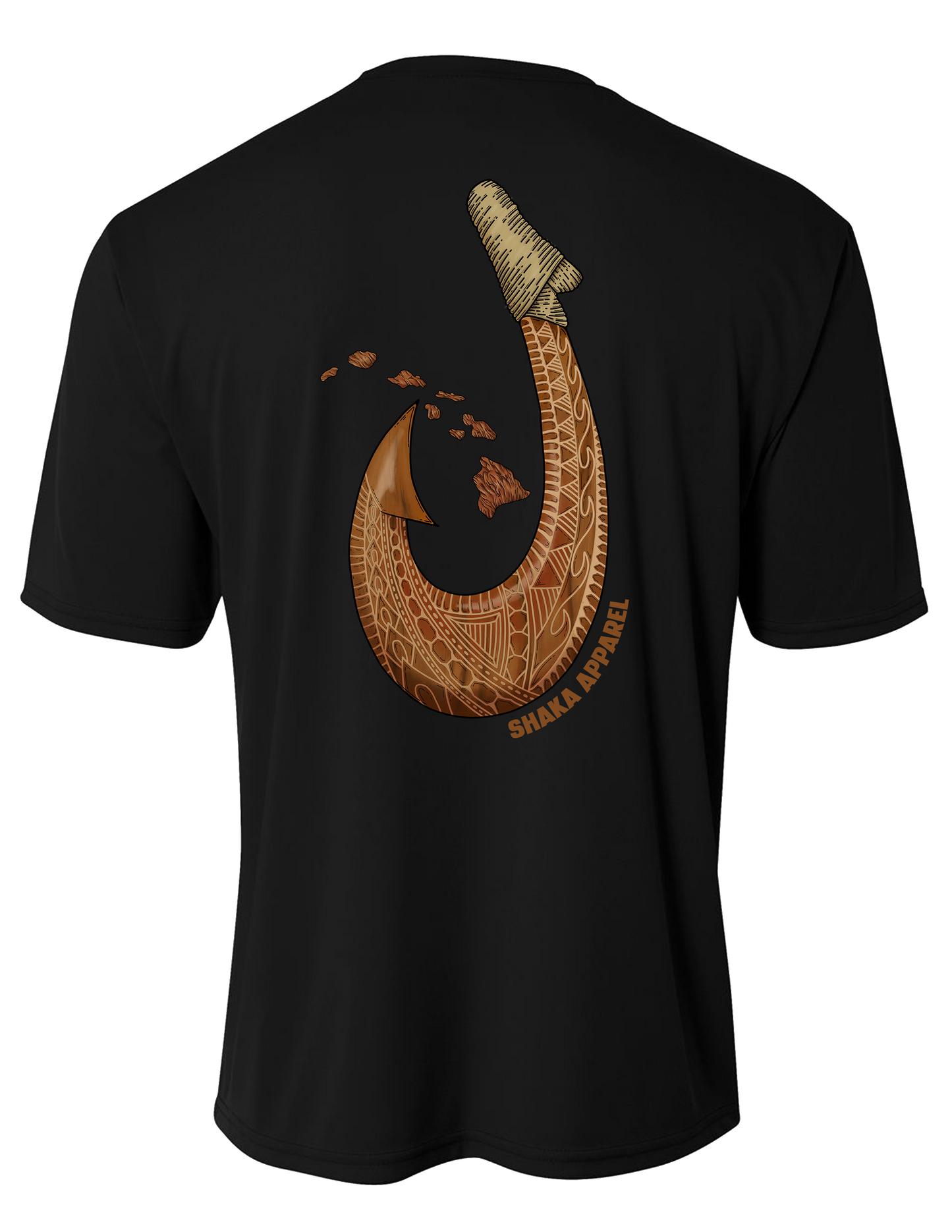 HAWAIIAN MAKAU (FISH HOOK) - KEIKI SHORT SLEEVE