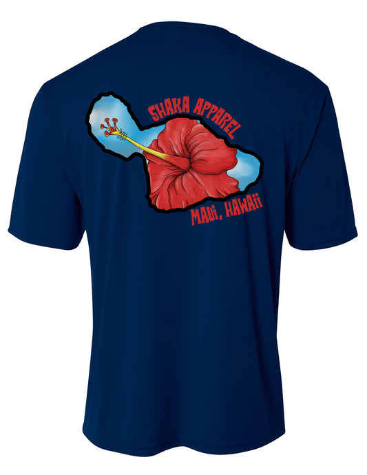MAUI HIBISCUS - SHORT SLEEVE